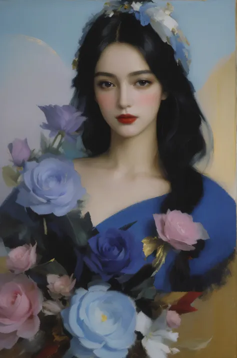 whimsical fantasy malcolm liepke oil painting style,sexy women,detailed facial features,long flowing hair,alluring gaze,sensual lips,seductive curves,feminine beauty,colorful palette,expressive brushwork,romantic atmosphere,soft lighting,vibrant colors,sop...