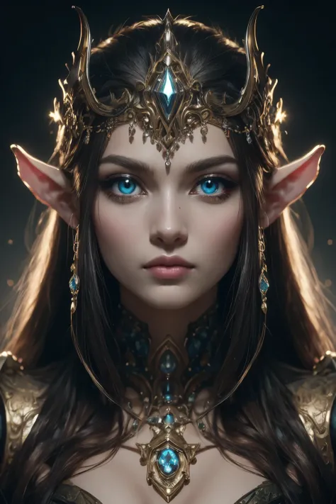 (best quality, 4k, high-resolution, masterpiece:1.2), ultra-detailed, realistic, radiant lighting, epoch elves, portraits, fanta...