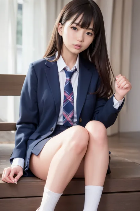 1 schoolgirl、uniform、(masterpiece: 1.1)、(highest quality: 1.1)、(high skin detail)、(highest quality:1.0)、(ultra high resolution:1.0)、(Realism:1.0)、(Super detailed:1.0)、(8K、Raw photo:1.1)