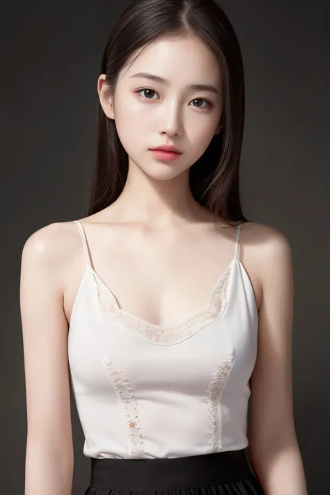 1 girl,  (best quality: 1.1)、(highly detailed skin), (best quality:1.0), (ultra high resolution:1.0) ,(realistic photo:1.0), (Super detailed:1.0), (8K, Raw photo:1.1),