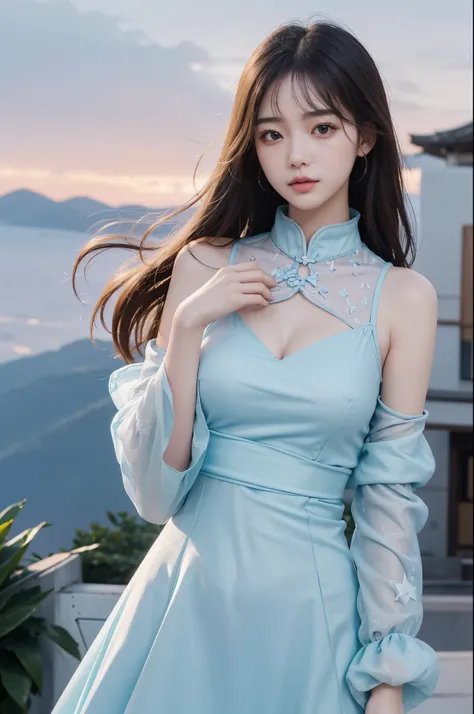 (Best quality details)、realistic、8k ultra high definition、high resolution、(1 girl in:1.2)、The Super detailed、high quality texture、intricate details、details、Very detailed cg、High quality shadows、Beautiful and delicate face with details、Beautiful and delicat...