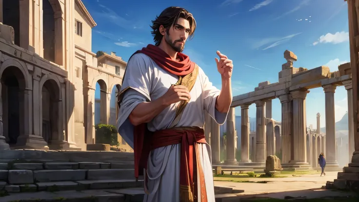 Paulo, the apostle in the ancient city 