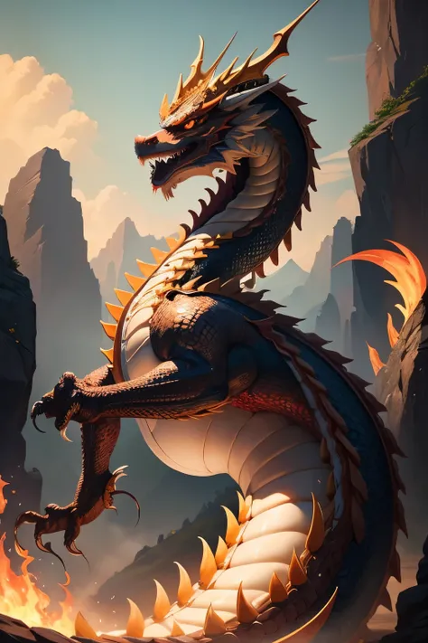 Chinese Dragon 8k HD 