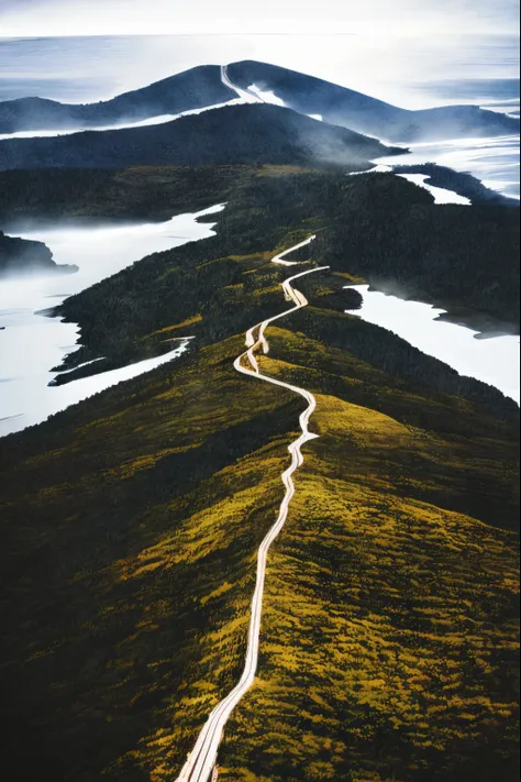 top of the mountains、reaching the summit、beautful view、 amazing composition, climb to the top、you can see the top、arrive at the ...