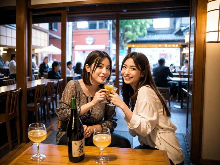 Detailed images that look like they were taken with a high-end camera、party、couple、banquet、Japanese sake、liter bottle、Inoguchi、Shochu、hot sake、Japanese sakeファン、I love Japanese sake、because I&#39;thin、Women who drink alcohol、36 years old、38 years old、Colomb...