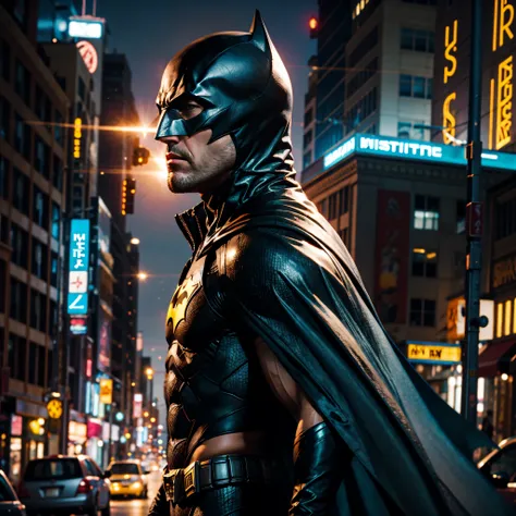 Batfleck Ben-Affleck batman in the rain on a city street at night, from movie batman, film still of batman, in batman movie still cinematic, ryan renolds as batman, still image from batman movie, the batman, batman, in batman, dwayne johnson as batman, dav...