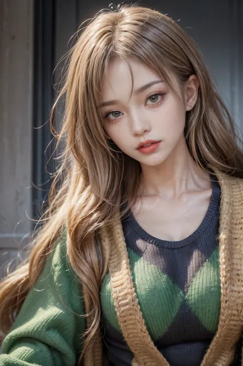 (front focus、perfect anatomy:1.5)、(super detailed、16k quality、real skin: 1.6)、hyper realist、photo realistic.cinematic lighting、highly detailed face、1 beautiful thai girl、 （14 year old beautiful half Thai/Japanese girl、smile:1.3）（Short Blonde Blonde、big sli...