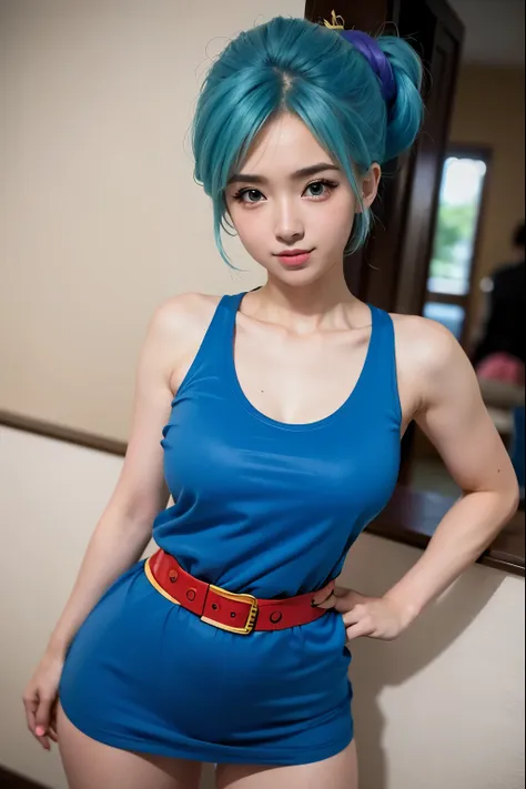 personaje bulma, del anime dragon ball, sexy