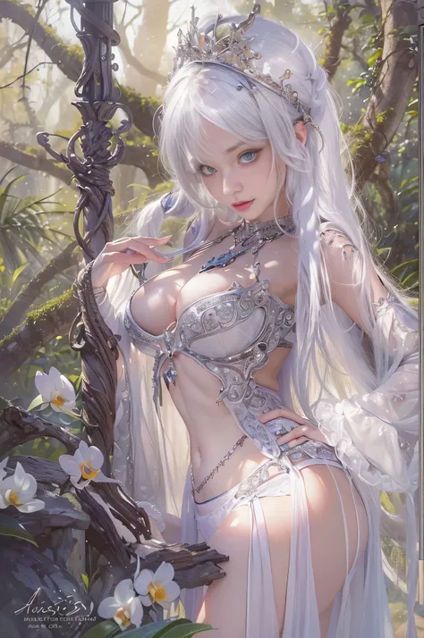 ((Masterpiece:1.4)、(Highest quality:1.4)、(realistic:1.7))、By Luis Royo（By Luis Royo）ภาพrealisticของbeautiful girl、beautiful girlสุดสวย、((1 girl came in:1.4))、skin&#39;The texture has a natural shine..、Author：By Luis Royo（By Luis Royo）、Age 19、(two arms:1.4、...