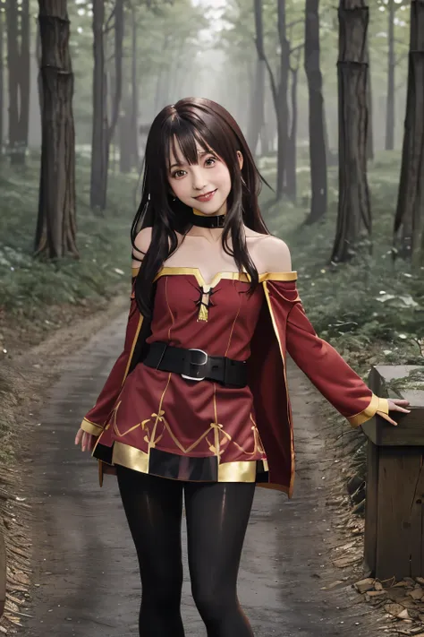 megumin, kono·subarashii the world is blessed by you and me!, 1 girl, alone, permanent, looking at the audience, have, witch hav...