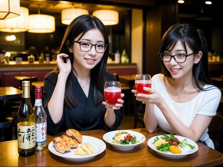 Detailed images that look like they were taken with a high-end camera、party、couple、banquet、Japanese sake、Shochu、hot sake、Japanese sakeファン、I love Japanese sake、because I&#39;thin、Women who drink alcohol、36 years old、38 years old、Colombia、Brazilian、Japanese、...