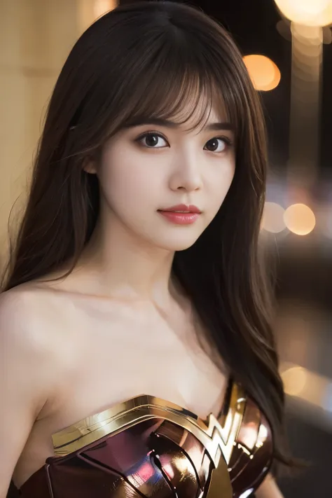 masterpiece、1 beautiful girl、fine eyes、puffy eyes、highest quality, 超High resolution, (reality: 1.4), movie lighting、Japanese、asian beauty、Korean、super beautiful、beautiful skin、body facing forward、close up of face、(超reality的な)、(High resolution)、(8K)、(very d...