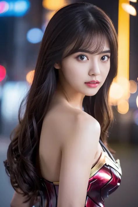 masterpiece、1 beautiful girl、fine eyes、puffy eyes、highest quality, 超High resolution, (reality: 1.4), movie lighting、Japanese、asian beauty、Korean、super beautiful、beautiful skin、body facing forward、close up of face、(超reality的な)、(High resolution)、(8K)、(very d...