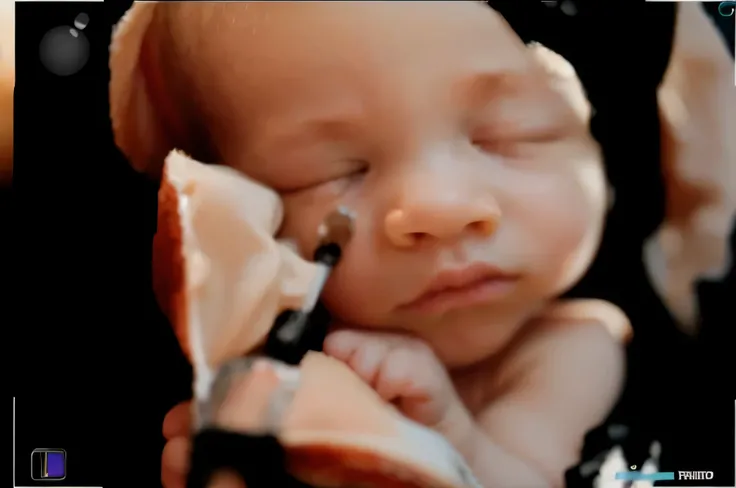 baby boy, portrait, fix lips, fix nose, fix eyelids, sleeping baby, fetus, inside womb, rosy face, hd, realistic, cute, 8k, uhd, high quality, sharp focus, the composition beautiful rich and bright