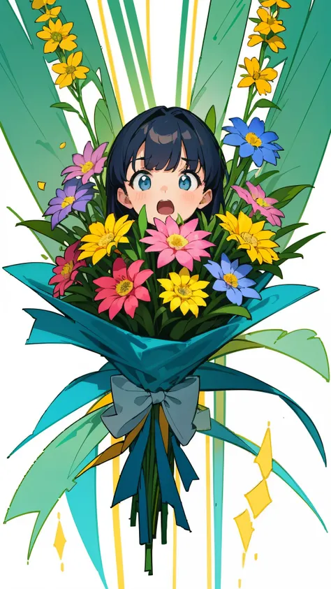 bouquet_of_flowers, surprised_face,