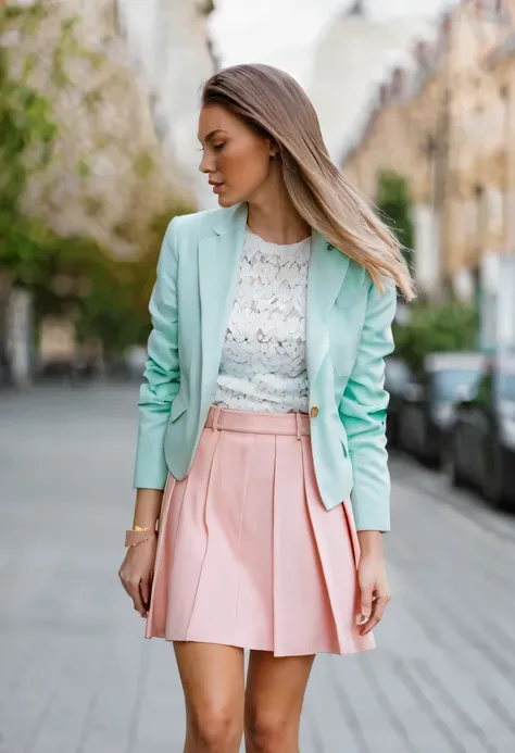 pastel tones