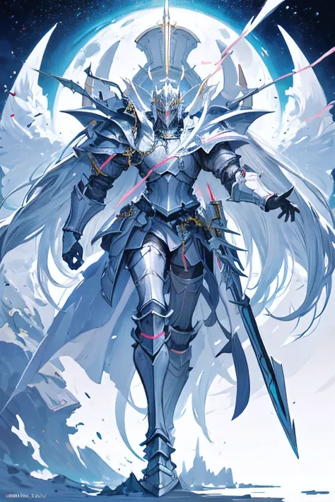 official art, unified 8k wallpaper, ultra detailed, beautiful, masterpiece, best quality, a holy paladin fighting to protect his...