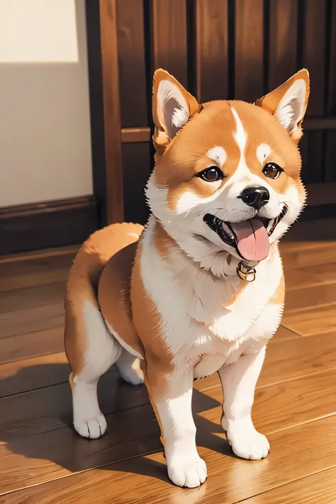 shiba inu, masterpiece, best quality, super detail