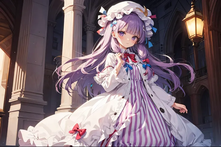 patchouli knowledge victoria dress with frills　solo