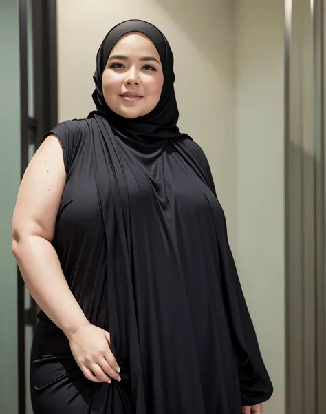 Chubby, BBW, Naked, ("Hijab"),