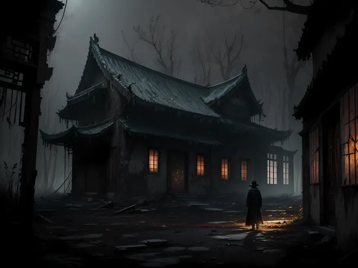 keyword：mistic、missing、suspenseful、Artistically、ruin

Screen description：The cover image shows an abandoned villa，The surroundings appear desolate and dilapidated。Obvious cracks are visible on the façade of the villa，Vines climbed all over the walls。The pa...