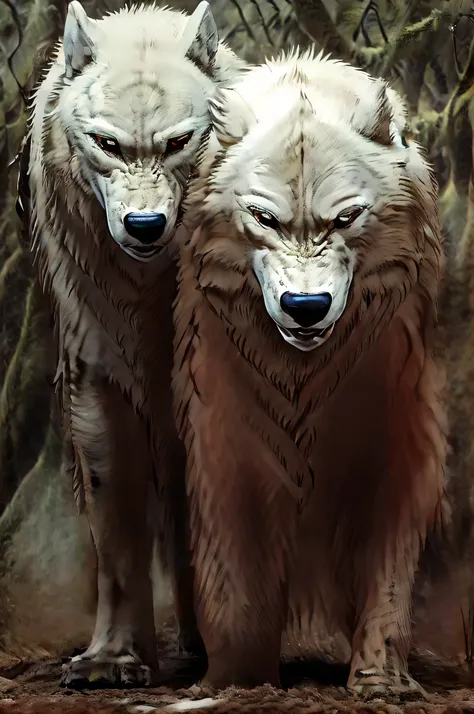 alone, Moro,1 wolf
