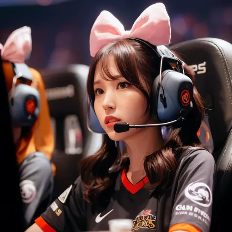 Myoui Mina from Twice face, fotorrealista, ultrahd