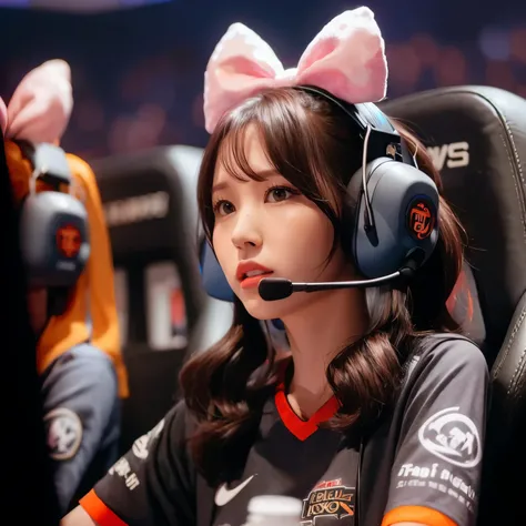 Myoui Mina from Twice face, fotorrealista, ultrahd