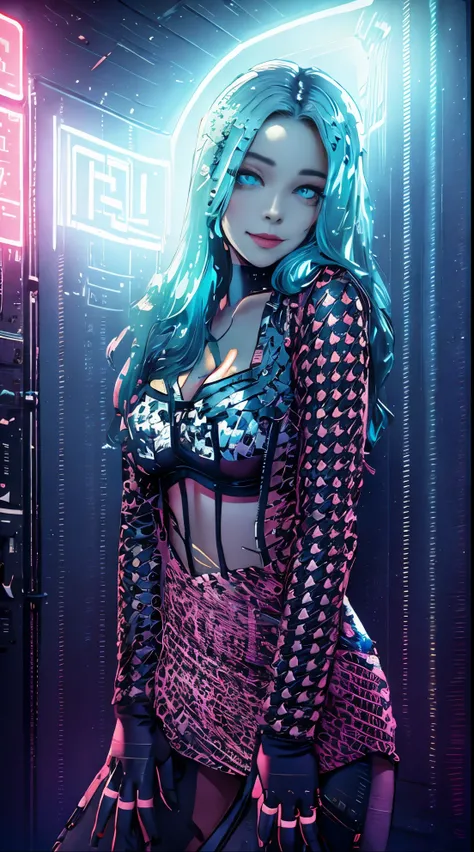 (masterpiece,best quality,ultra detailed),HD,smooth shading,refined details,profesional photograph,high-quality rendering,vibrant color,BREAK,expressive eyes,perfect face,perfect anatomy,detailed fingers,(detailed eyes and eyes),BREAK,beautiful,1girl,cyber...