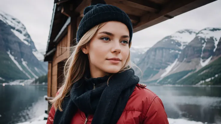 beautiful Norway woman