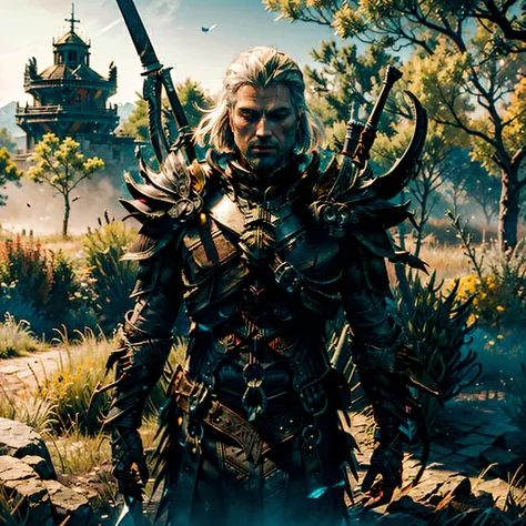 Oblivion "Skyrim Daedric Armor Ebony Carbonite" SUN nebulae stars nebula starry_sky epic Sunshine panoramic sunset spacious radiant sunrise stance, Joust Challenge Lord Daedric Ebony Armor_Ash Gorgeous Queen Daedric_Armor (Ebony Daedric Armor_Carbon) (hold...