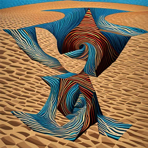 optical illusion art