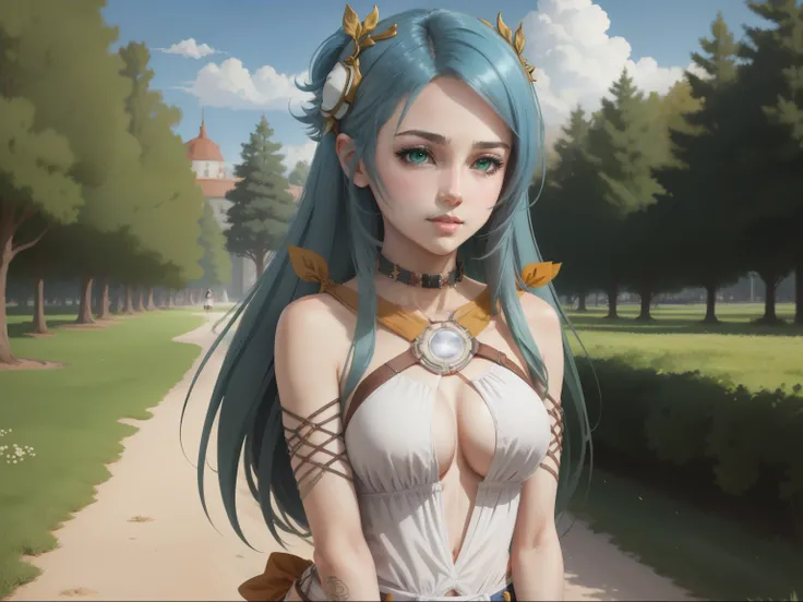 Paddra Nsu Yeul dans Final Fantasy XIII-2, topless, MILF, vraiment gros boobasterpiece), anime girl avec de gros seins, séduisante fille d’anime, Ilya Kuvshinov. 4 km, [ Art numérique 4 km ]!!, Style Anime 3D réaliste, Jolie fille d’anime, Artgerme extrême...