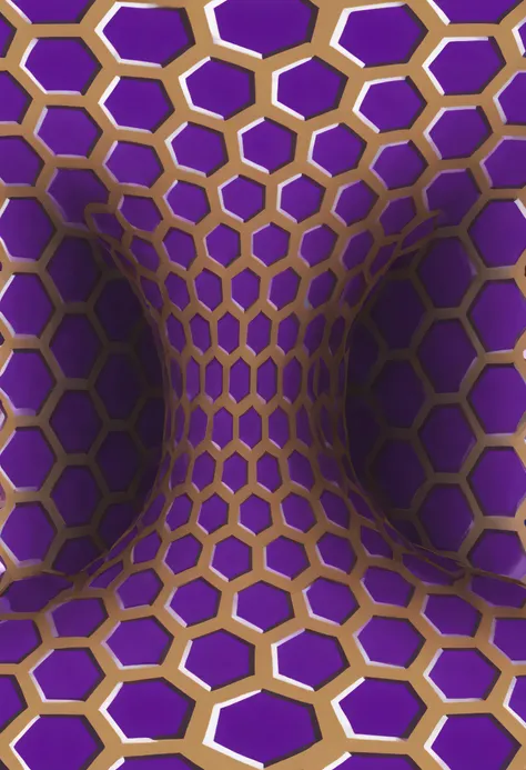 optical illusion, opti, illusion, purple, pink, honeycomb, cube, moving