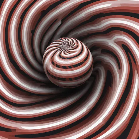 光学illusion，Optical illusion，
Ottie,
illusion,
move,
spinning,
spiral,
ball,
eddy,
rotate