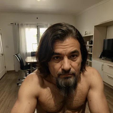 homem de 60 anos cabelo grisalho sentado em uma cadeira de rodas. ao lado da cadeira esta uma cuidadora de idosos que esta alimentado o homem. estao em uma sala de estar de uma casa