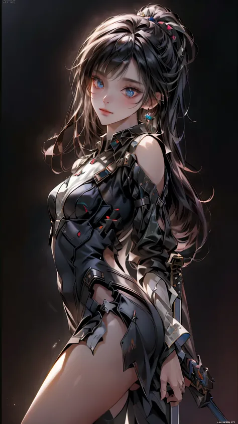 ((highest quality)), ((masterpiece)), (detailed:1.4), 。.。.。.3D, beautiful cyberpunk woman image,nffsw(high dynamic range),ray tracing,NVIDIA RTX,super resolution,unreal 5,Scattered beneath the surface,PBR texturing,post processing,anisotropic filtering,Dep...