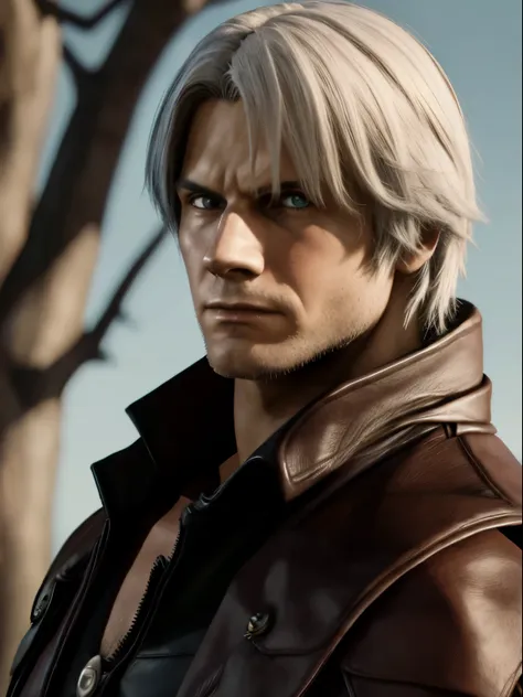 dante looking so back with uncertain gaze at qliphot tree top