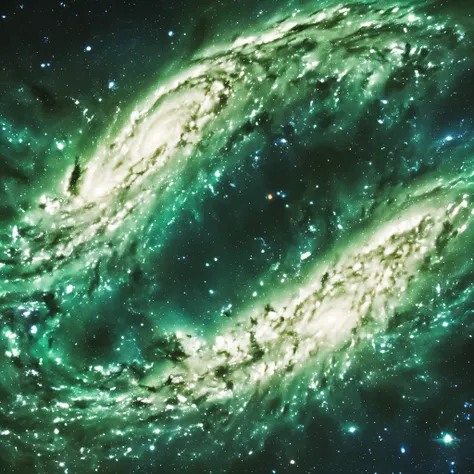 Green galaxy