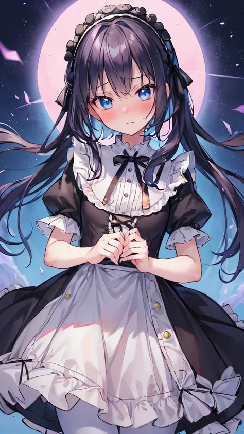 (table top, highest quality:1.2), 8K, 85mm, official art, absurd, black haired, (blue eyes, lolita fashion, sweet lolita, gothic, dress:1.2), idol face, Upper body, beautiful girl, gardeniass, copenhagen, short sleeve, grace, Sophisticated, gardenia, film ...