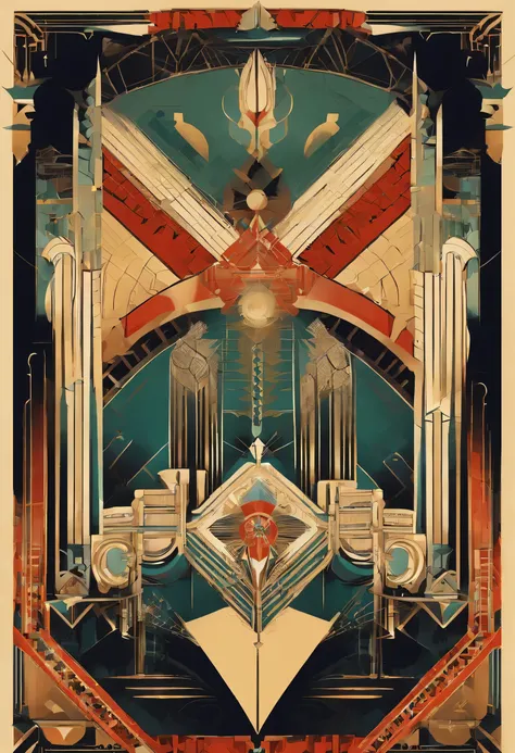 1930s art deco poster