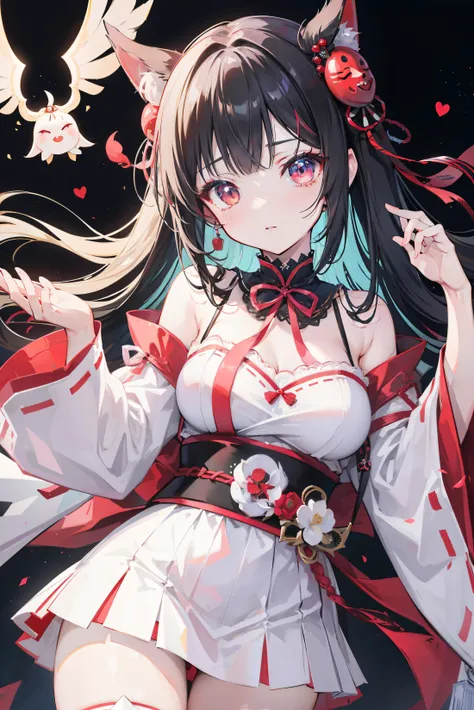 Nakiri Ayame, a captivating virtual YouTuber from Hololive Japan, boasts the adorable charisma of an oni. With two enchanting swords and a mask gracing her presence, she is an irresistible blend of cuteness and mystery. Sporting a Japanese-style dress in s...