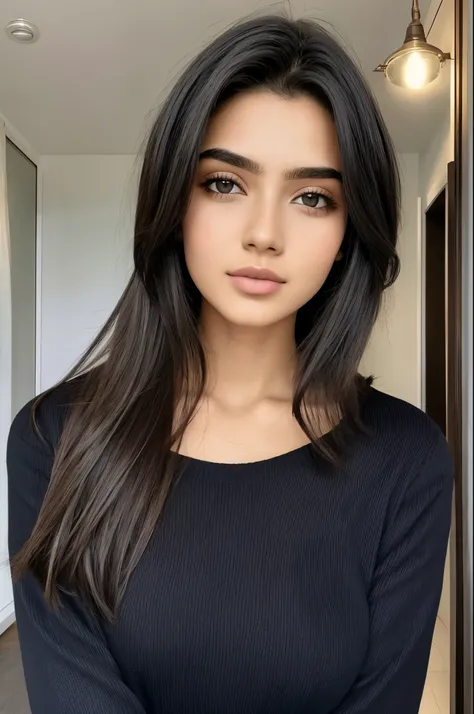 1 garota em, 19 anos, Sozinho, Cabelo longo, Seios colossais, olhando para o espectador, cabelos loiros, Ombros nus, olhos castanhos, jewelry, corpo todo, um colar, fora dos ombros, Sweaters, realista, Uma sexy