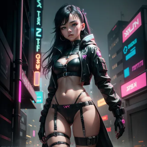 In the neon-lit realm of cyberpunk, there exists a young girl named Kira, radiantly defying the conventional norms of this dystopian universe. Her age belies her unyielding spirit, as she gracefully plateaus on the cusp of adolescence. Her raven-black hair...