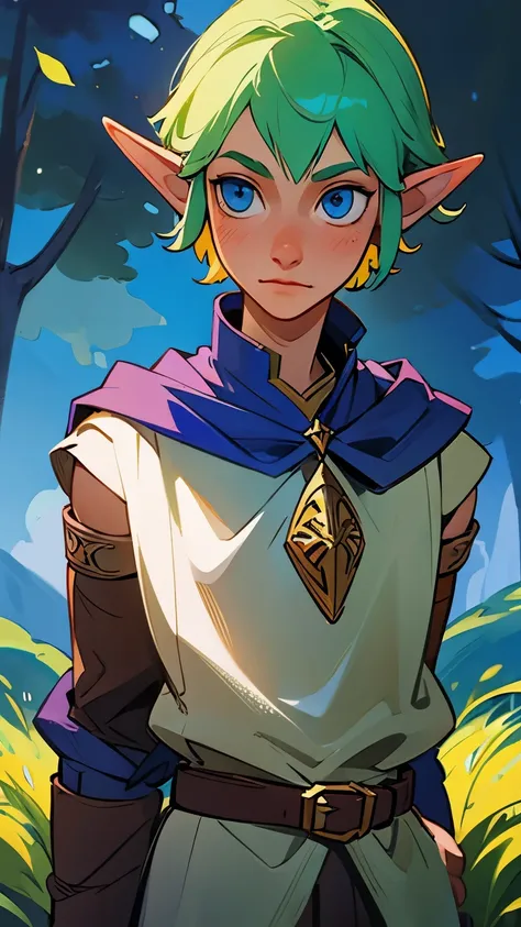 half-elf boy in fantasy