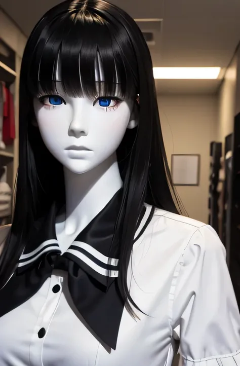 Full body mannequin deep kisses computer,that mannequin is beautiful,That mannequin is Erika Ikuta.,That mannequin is 16 years old.,The height of the mannequin is 165cm,mannequin color&#39;my face is white.,mannequin color&#39;The body is pure white.,The m...