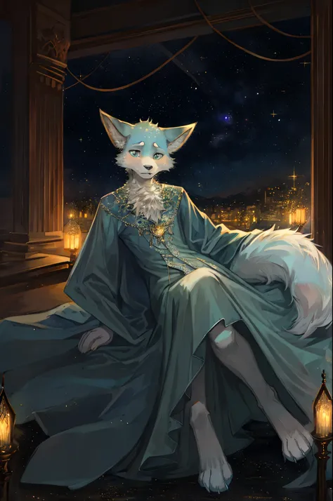 Beastars: A captivating masterpiece in the world of anthropomorphic animals, this high-resolution, photorealistic image features a charming and expressive Beastar character. With vibrant eyes that sparkle with emotion, this beast has a fluffy fox tail and ...