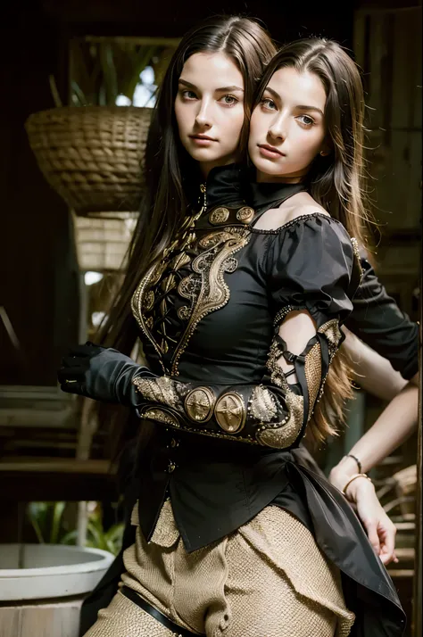 2heads, two headed girl, age 17, pretty, equestrian, horseback riding, British, wealthy, four arms,