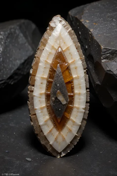 agate slice, colourful rock, ((best quality)), ((masterpiece)), (detailed),