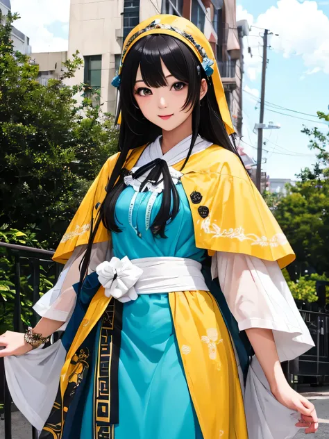 highest quality、High resolution、detailed background、Cosplay Beautiful Girl